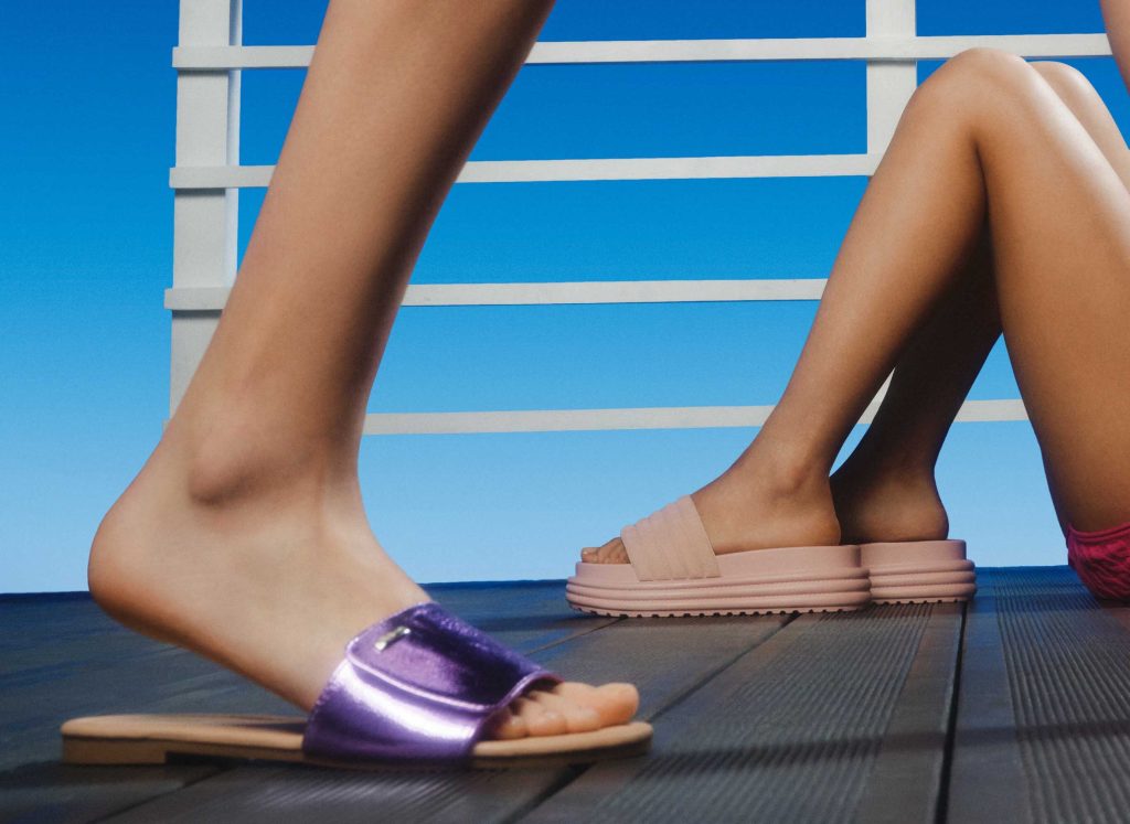 platform női papucs