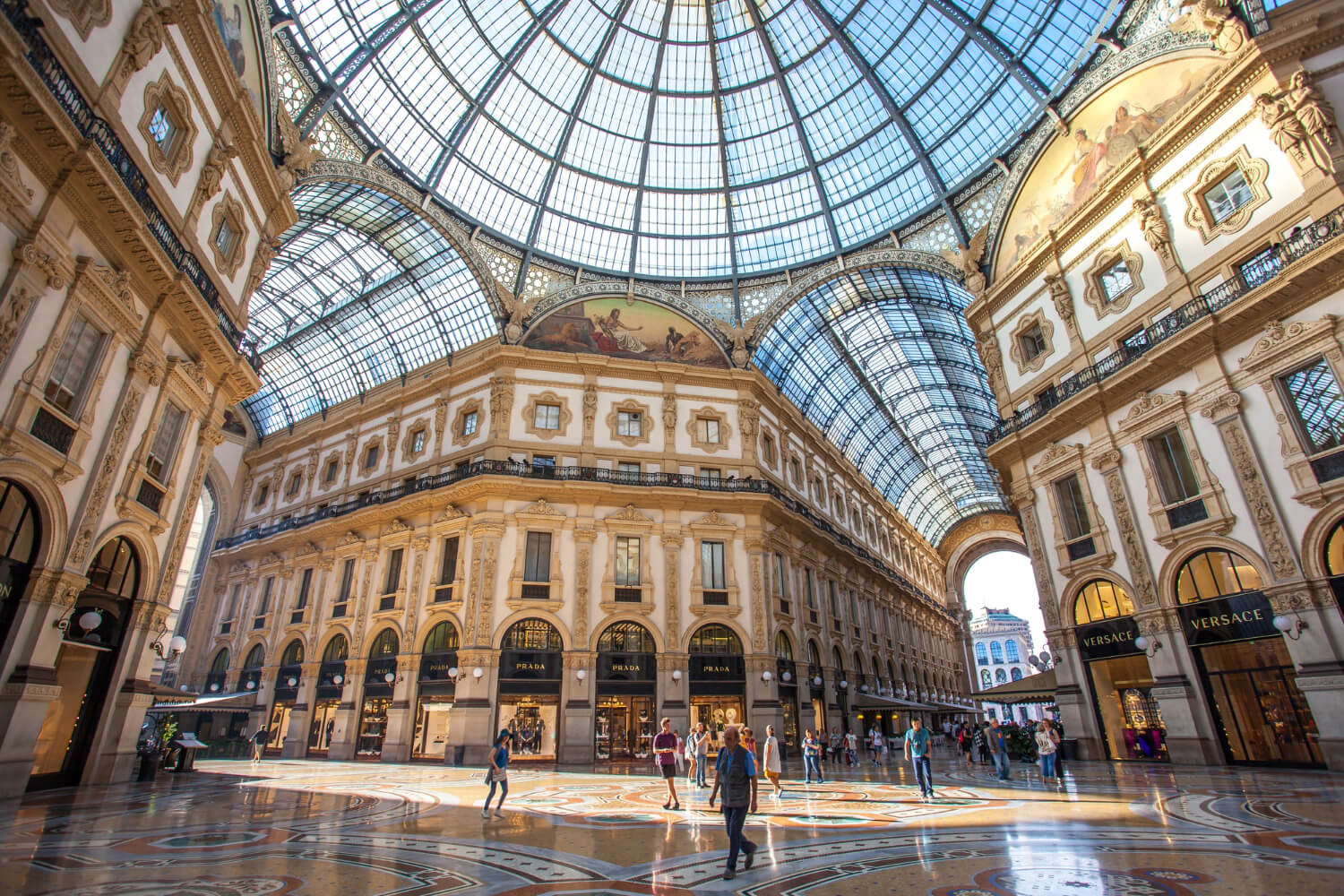 Milánó - Galleria Vittorio Emanuele