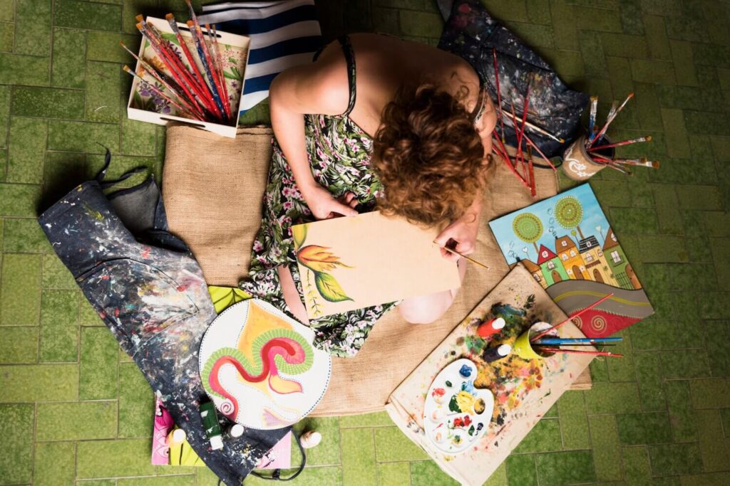 Színkeverés és az alapvető vizuális harmónia törvényszerűségei